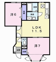 カーペンターIIの物件間取画像